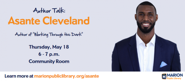 Image for event: Author Talk: Asante Cleveland