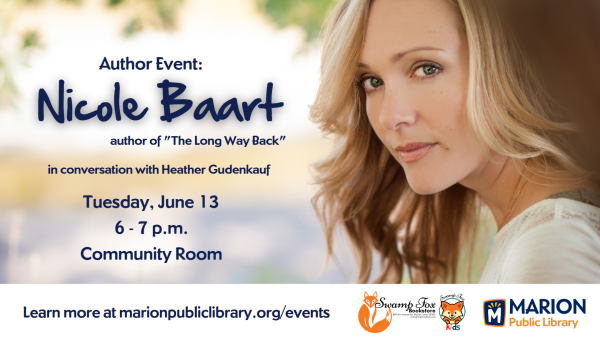 Image for event: Nicole Baart Author Event