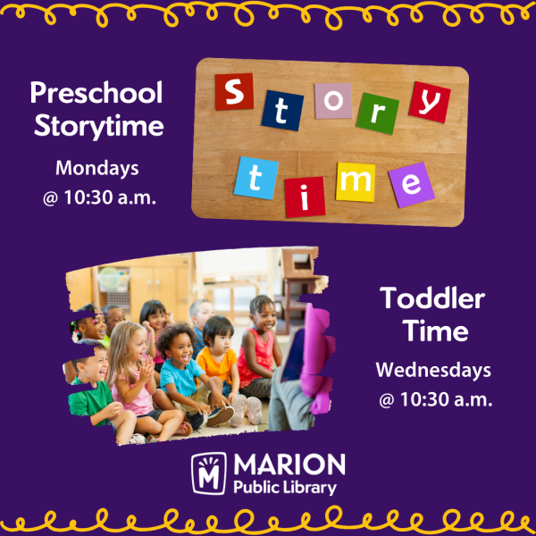 Image for event: Toddler Time