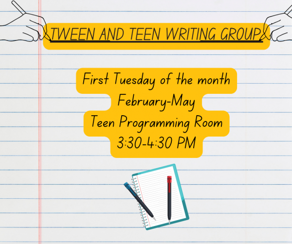 Image for event: Tween and Teen Writing Group