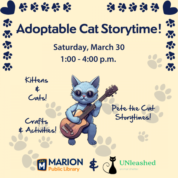 Image for event: Adoptable Cat Storytimes